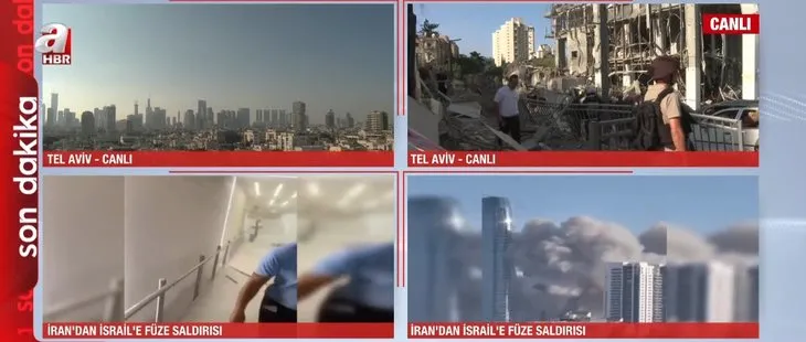 Tel Aviv’e füze yağdı... Katil İsrail’de büyük yıkım! A Haber’de çarpıcı sözler: ’Demir Kubbe’ efsanesi kestane oldu