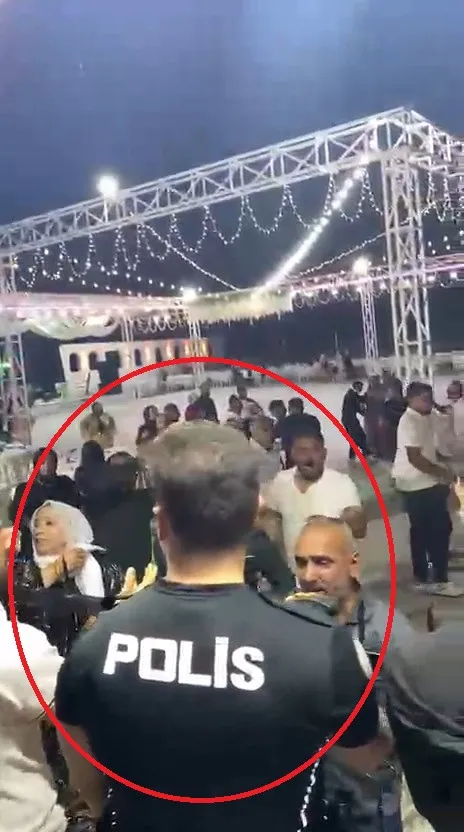 Düğünde silah sıkıldığı ihbarına giden polislerle davetliler arasında arbede - 4