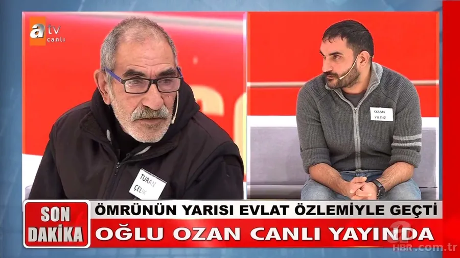 33 yıllık hasret Müge Anlı’da bitti! Turan Çelik oğluna canlı yayında kavuştu! Dede torunun kucaklaşması gözyaşlarına boğdu 17
