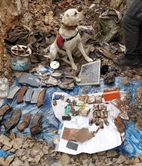 Tunceli’de PKK’nın kullandığı 8 mağara imha edildi