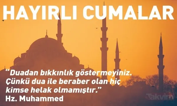 Güzel anlamlı Cuma mesajları 15 Ekim! Kısa uzun dualı Cuma mesajları sözleri 2021! Resimli Cuma mesajı....