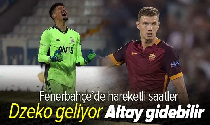 Fenerbahçe’de flaş gelişmeler: Dünya yıldızı Dzeko geliyor, Ajax Altay için teklif yapacak