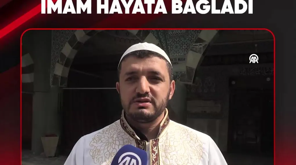 SECDEDE DURAN KALBİ İMAM HAYATA BAĞLADI