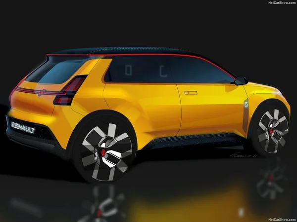 2021 Renault 5 ortaya çıktı | Renault dikkat çeken yeni logo ile geliyor... - 5