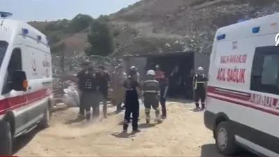 Elazığ’da maden ocağında göçük!