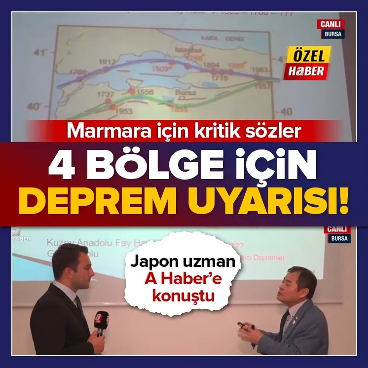 4 bölge için deprem uyarısı! Marmara için kritik sözler