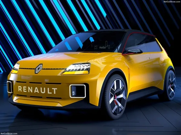 2021 Renault 5 ortaya çıktı | Renault dikkat çeken yeni logo ile geliyor... - 12