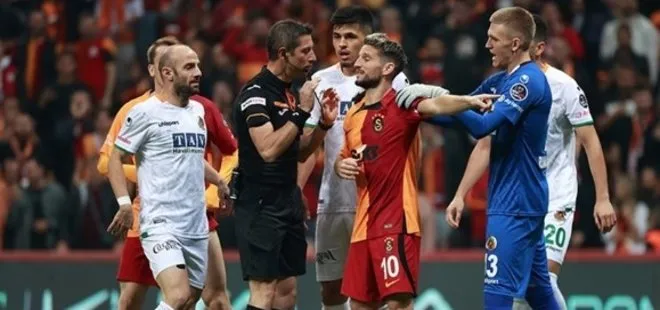 Galatasaray’dan flaş hamle! TFF’ye başvurdu! Alanyaspor- Galatasaray maçı tekrarlanacak mı?