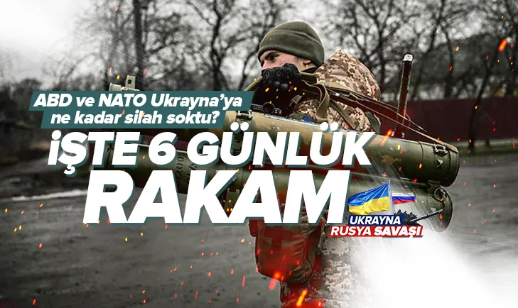 ABD-NATO Ukrayna’ya ne kadar silah soktu?