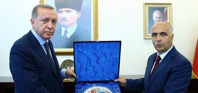 Cumhurbaşkanı Erdoğan Denizli Valiliği’ni ziyaret etti