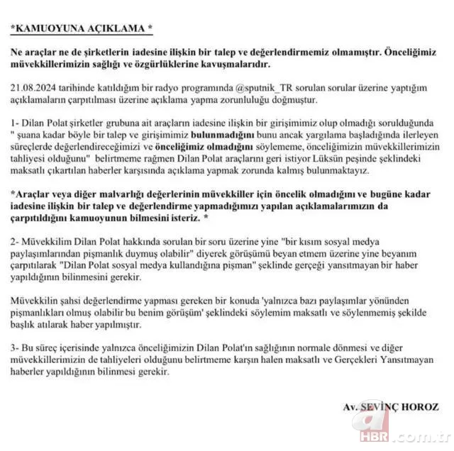 Dilan Polat lüks araçlarını geri alabilecek mi? O soru A haber'de yanıt buldu 10