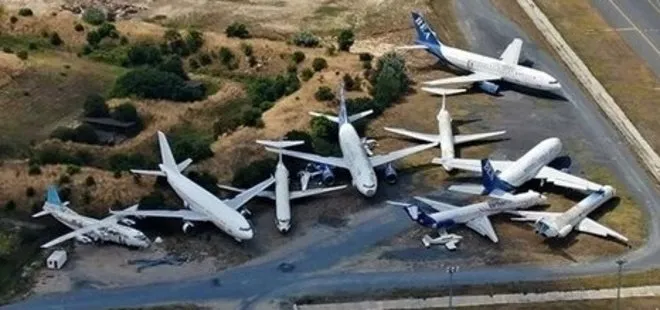 Atatürk Havalimanı’nında terk edilen dokuz uçak satışa çıkıyor!