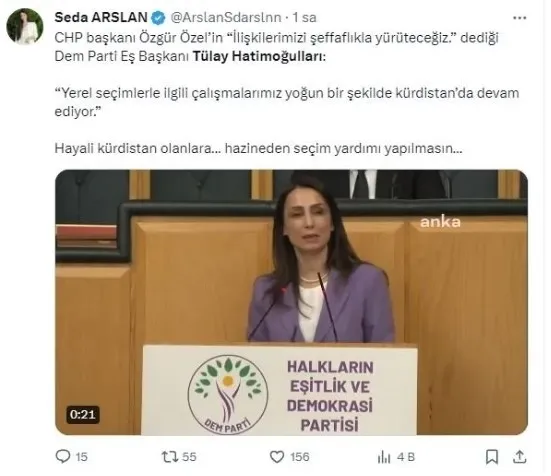 1705412041142.jpg CHP'nin ortaklarından Kürdistan naraları! DEM Parti'den TBMM'de büyük skandal! Operasyonlardan rahatsız oldular... - 8