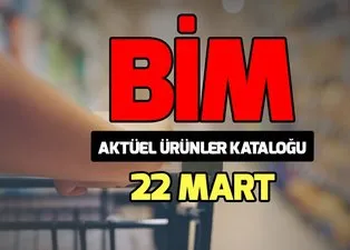 BİM aktüel ürünler kataloğu 22 Mart ile büyük fırsatlar! BİM indirimli ürünler neler?