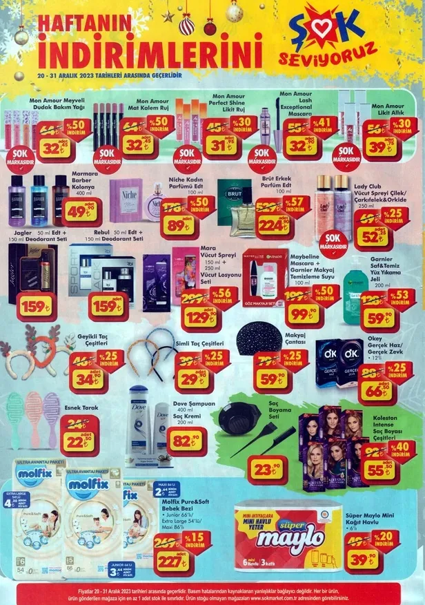 ŞOK 28 Aralık aktüel ürünler kataloğunda ne var? Mutfak gereçleri, tekstil ürünleri, bilgisayar, gıda ve bebek ürünleri uygun fiyata satılacak