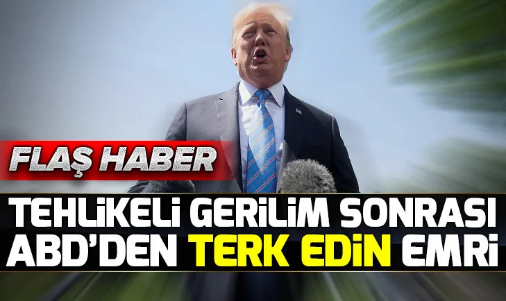 ABD, Iraktan çekilme emri verdi!