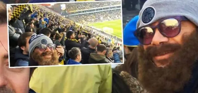 Diego Lugano derbiyi kılık değiştirerek izledi!