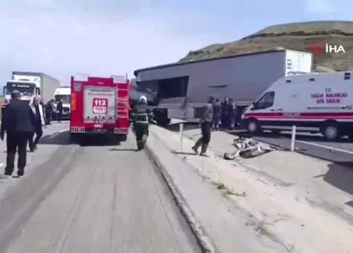 Batman’da iki TIR çarpıştı: 1 ölü, 1 yaralı