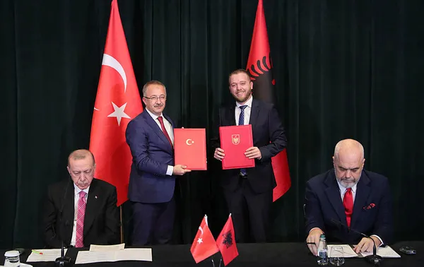 Son dakika: Türkiye ve Arnavutluk arasında önemli anlaşmalar | Başkan Erdoğan ve Edi Rama’dan ortak açıklama