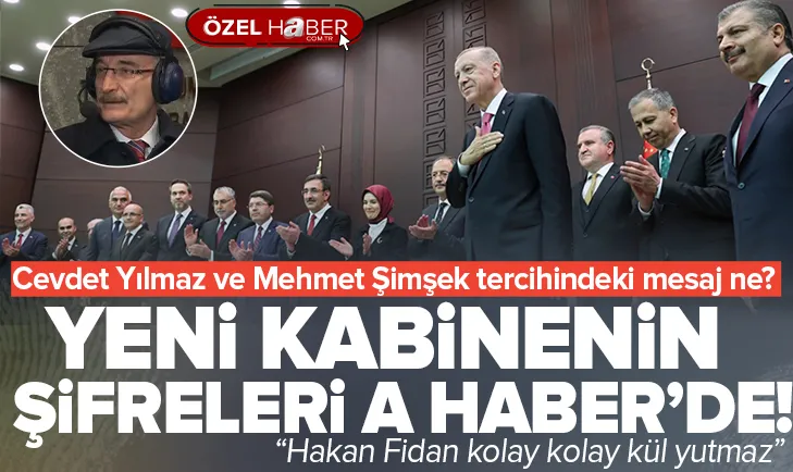 İşte yeni kabinenin şifreleri
