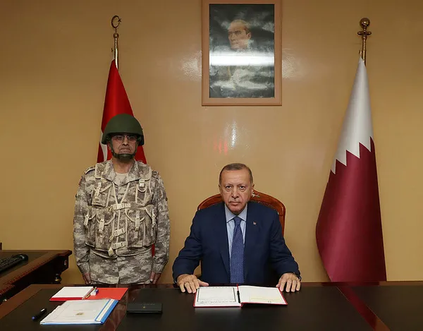 Başkan Erdoğan Katar'da üssün adını açıkladı: Halid bin Velid adıyla anılacak - 6