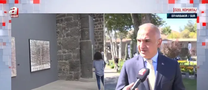 Sur Kültür Yolu Festivali devam ediyor! Kültür ve Turizm Bakanı Mehmet Nuri Ersoy'dan A Haber’e özel açıklamalar - 2
