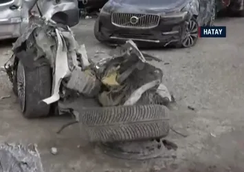 Hatay'da kaçak 18 araca el konuldu