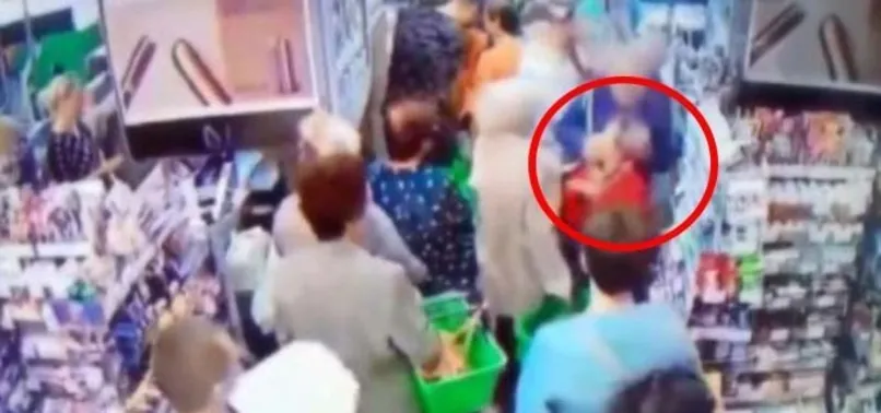 Gözü dönmüş cani markette çocuğun boynunu kırmaya çalıştı
