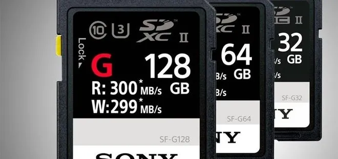 Sony dünyanın en hızlı SD kartını piyasaya sürdü