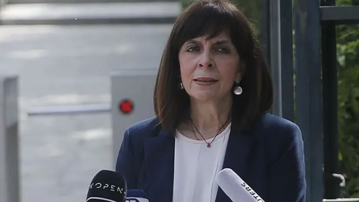 Son dakika: Yunan Cumhurbaşkanı Katerina Sakelaropulu’dan hadsiz çıkış! Yine Türkiye’yi hedef aldı