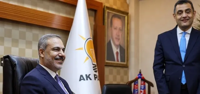 Dışişleri Bakanı Hakan Fidan, Kırıkkale’de! Kırıkkale AK Parti İl Başkanlığını ziyaret etti
