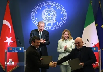 Türkiye ile İtalya ilişkilerinde yeni perde!  11 anlaşma imzalandı