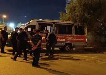 Ankara'da korkunç kaza! Otomobil ile dolmuş çarpıştı: Yaralılar var