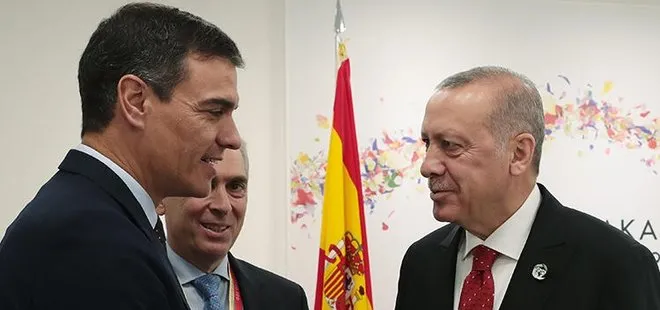 Son dakika: Başkan Erdoğan İspanya Başbakanı Sanchez ile video konferans yoluyla görüştü
