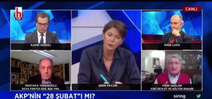 CHP'li Halk TV bir kez daha 28 Şubat zihniyetinden esintiler verdi! Başörtülü hakimleri hedef aldılar