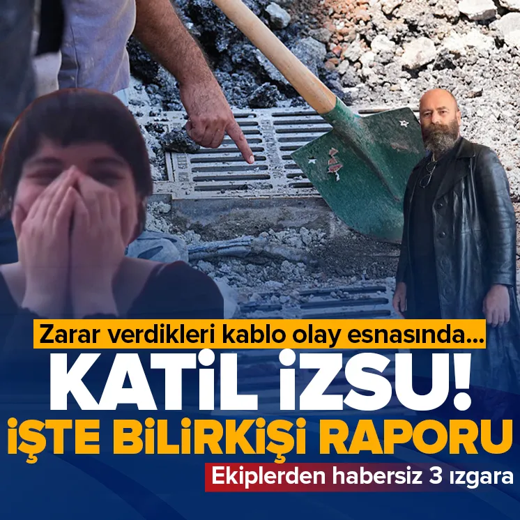Katilleri İZSU çıktı!