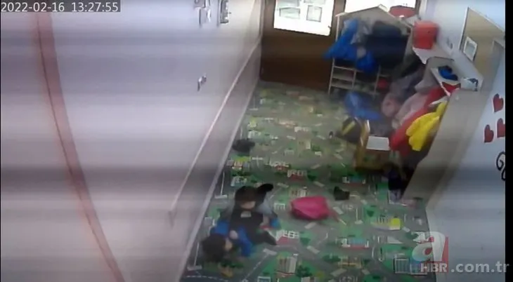 Kreşte dehşet! 17 aylık bebek dakikalarca tokat, yumruk, tekme, ısırığa maruz kaldı | Görevlilerden tahterevalli mizanseni pes dedirtti
