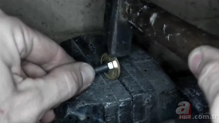 Bozuk paradan yaptı! Görenler hayran kaldı 7