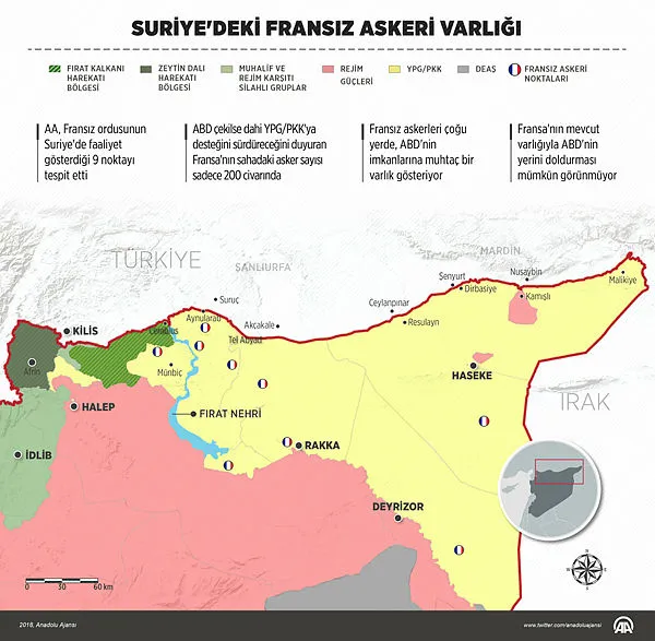 Fransa'nın Suriye'de faaliyet gösterdiği 9 nokta - 1