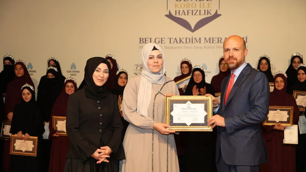 75 günde hafız oldular