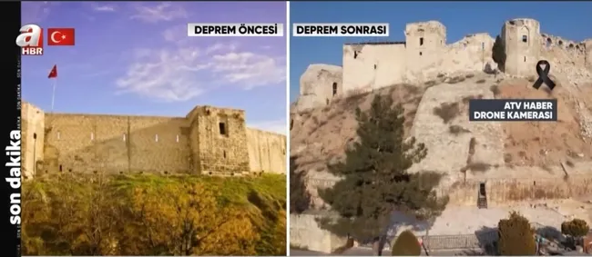 Depremde tarihi yapılar yıkıldı! Tarihi taşıyıcı eserler yerle bir oldu - 6