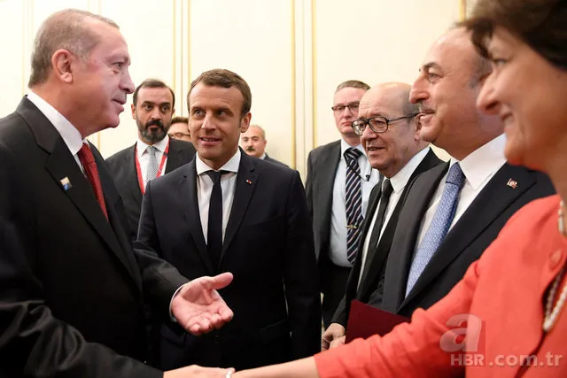 Macron, Cumhurbaşkanı Erdoğan'ı hayranlıkla izledi 6