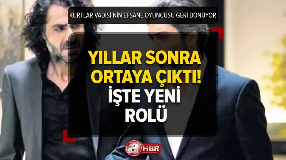Kurtlar Vadisi'nin başrolü yıllar sonra ortaya çıktı! Son haliyle gündem olmuştu! Yeni rolüne bakın...