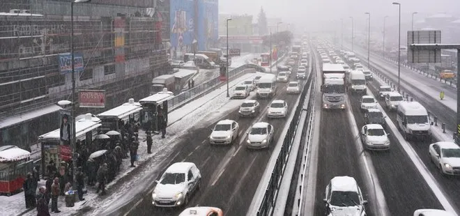Sıcaklık 10 derece düştü! Kar İstanbul’a giriş yaptı! Meteoroloji alarm verdi: 16 il için sarı kod | Bugün 9 Ocak hava nasıl olacak?
