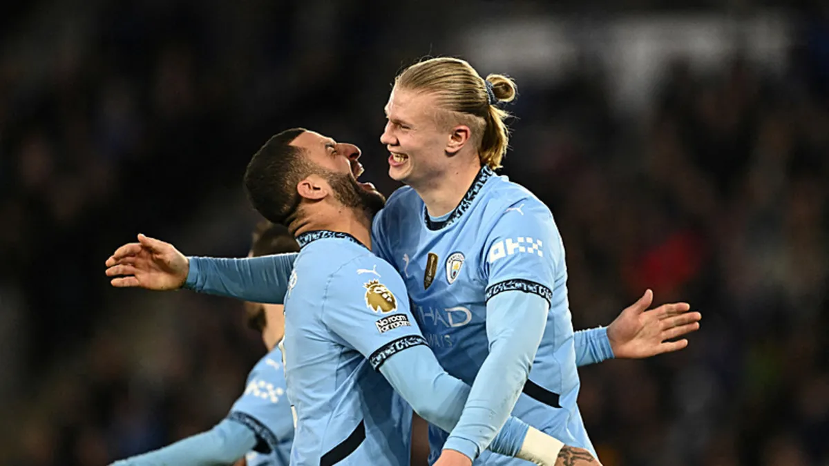 Manchester City deplasmanda Leicester City'yi yenerek nefes aldı