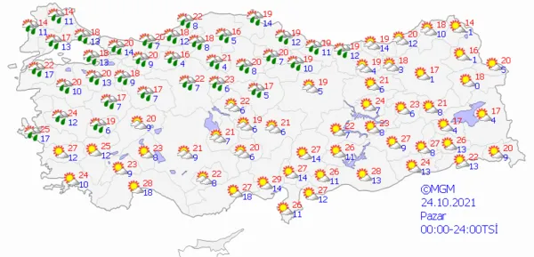 1634657483171.png Meteoroloji yeniden uyardı! Yurt genelinde 2 ila 5 derece arasında düşecek! Bazı bölgelerde ise... - 10