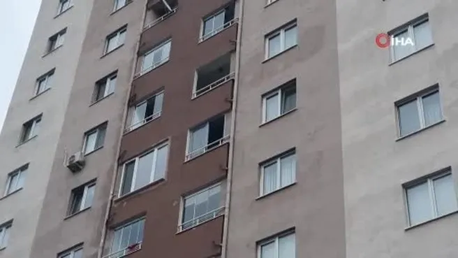 5. kattan düşen kadın ağır yaralandı