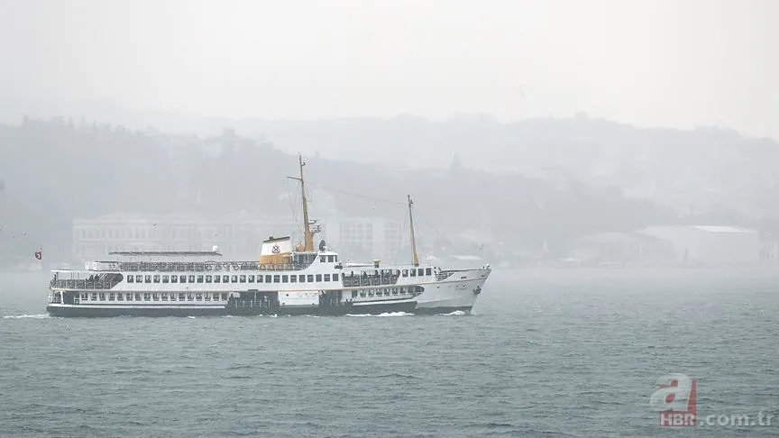 İstanbul’da deniz ulaşımına kar engeli! Hangi seferler iptal edildi? 5