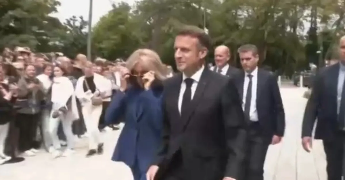Macron'un eşi "kadın" olduğunu kanıtlayacak!
