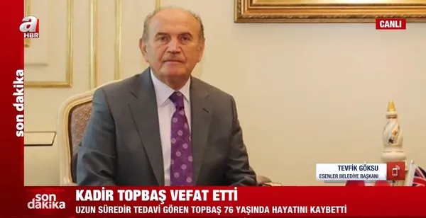 Kadir Topbaş’ı A Haber’de anlattılar: Davaya adanmış ömrüyle anacağız